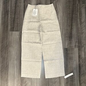 Reformation Joni Linen Cropped Pant - 4